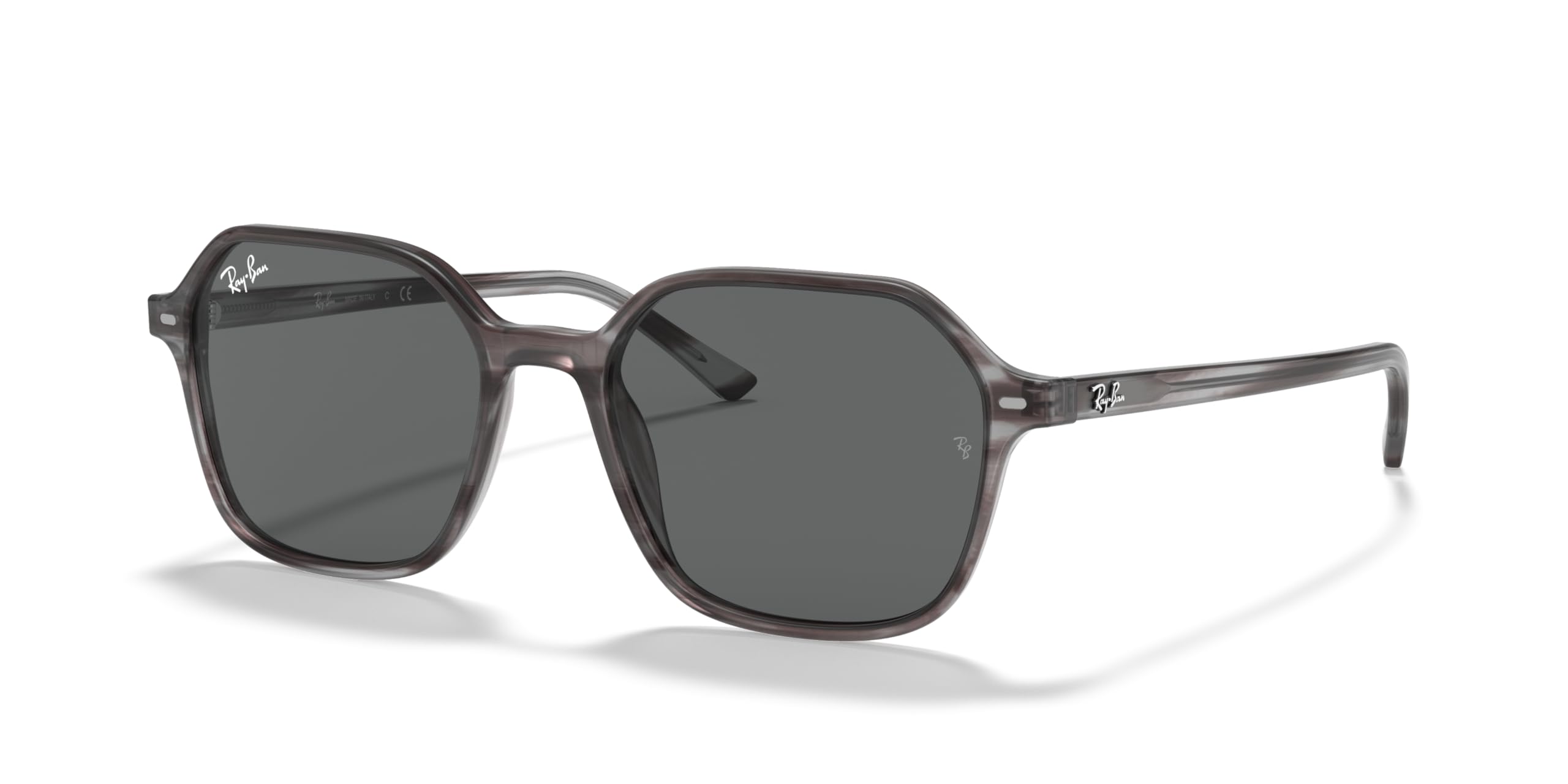 Ray-Ban RB2194 John Square Sunglasses - Polarized UV Protection, Classic Aviator Style for Men & Women - Perfect for Driving, Travel & Outdoor Activities