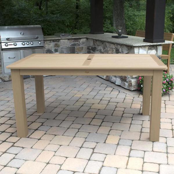 Outdoor Rectangular Counter Height Dining Table - Weather-Resistant Patio Furniture for Backyard, Deck, and Garden Dining - Perfect for Entertaining Guests