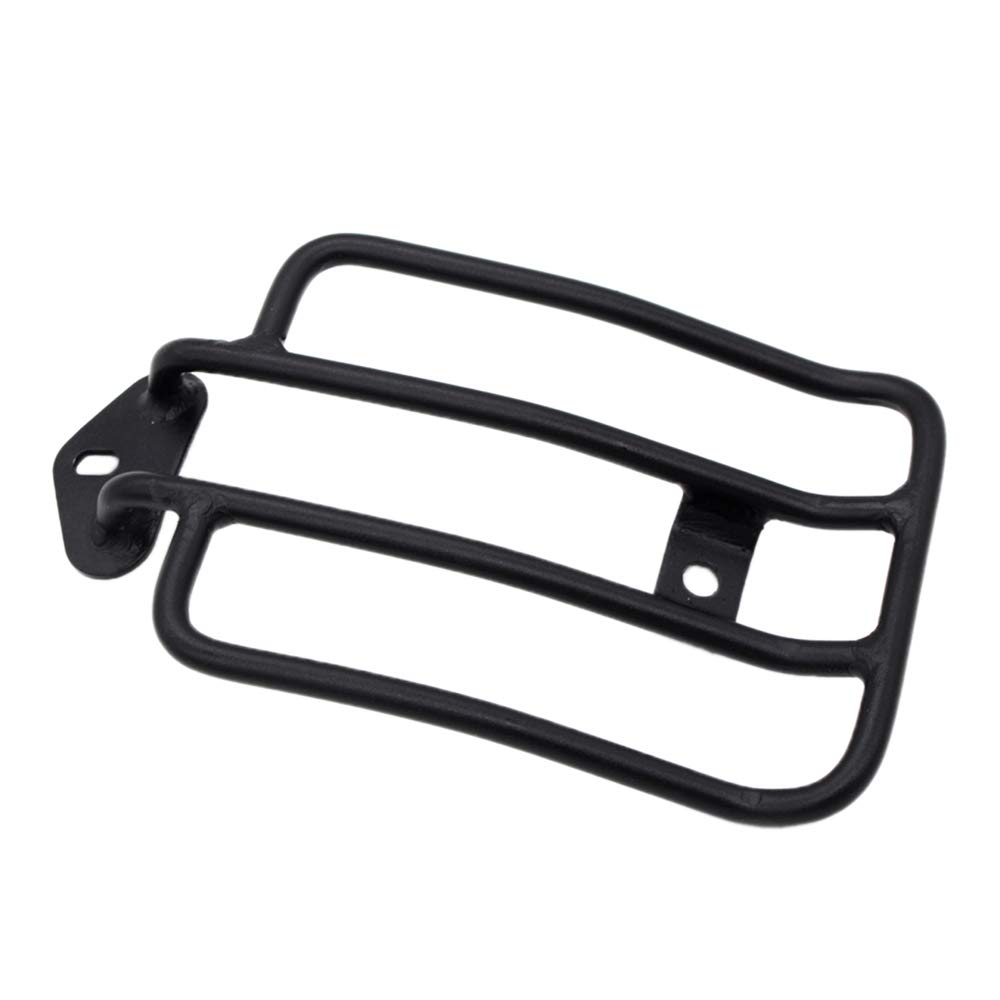 GUAIMI Black Motorcycle Luggage Rack for Harley XL Sportsters Iron 48 883 XL1200 (2004-2018) - Heavy Duty Solo Seat Support Shelf | Perfect for Long Rides, Commuting & Touring Accessories