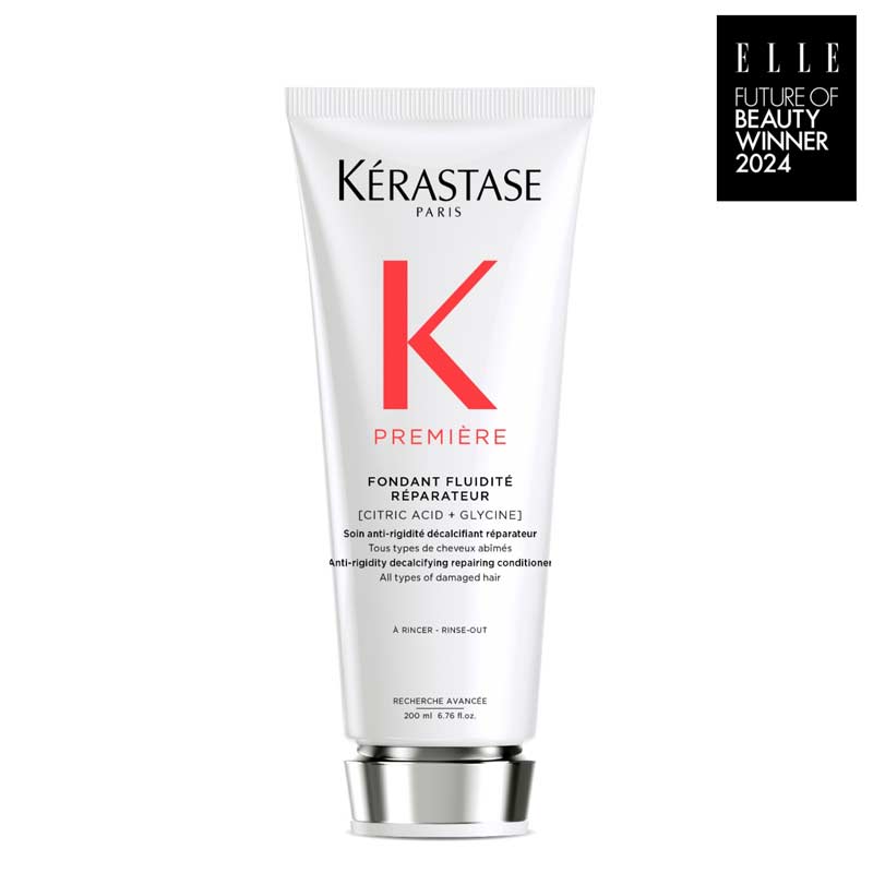 Kérastase Première Anti-Rigidity Decalcifying Repairing Hair Conditioner - Restores Strength & Shine for Damaged Hair - Perfect for Color-Treated & Chemically Processed Hair