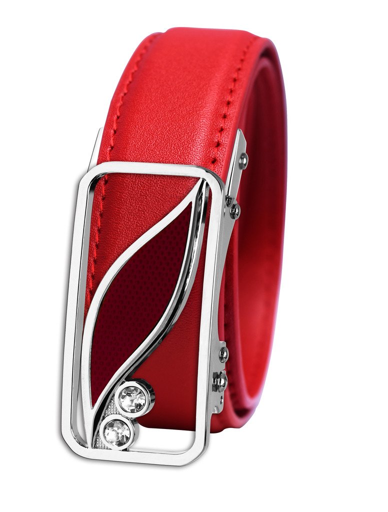 Iris Ruby Red Buckle - Premium Large Size Fashion Accessory for Handbags, Belts & Shoes | Perfect for DIY Crafts, Outfit Styling & Gift Giving
