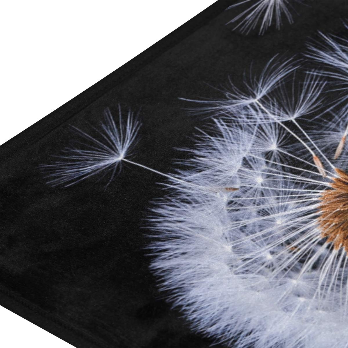 Susiyo Dandelion Kitchen Rug Mat - Anti-Fatigue, Non-Slip Floor Mat with Oil & Stain Resistance - Easy Clean Indoor/Outdoor Kitchen & Bath Mat - Perfect for High-Traffic Areas, Sink Stations & Entryways
