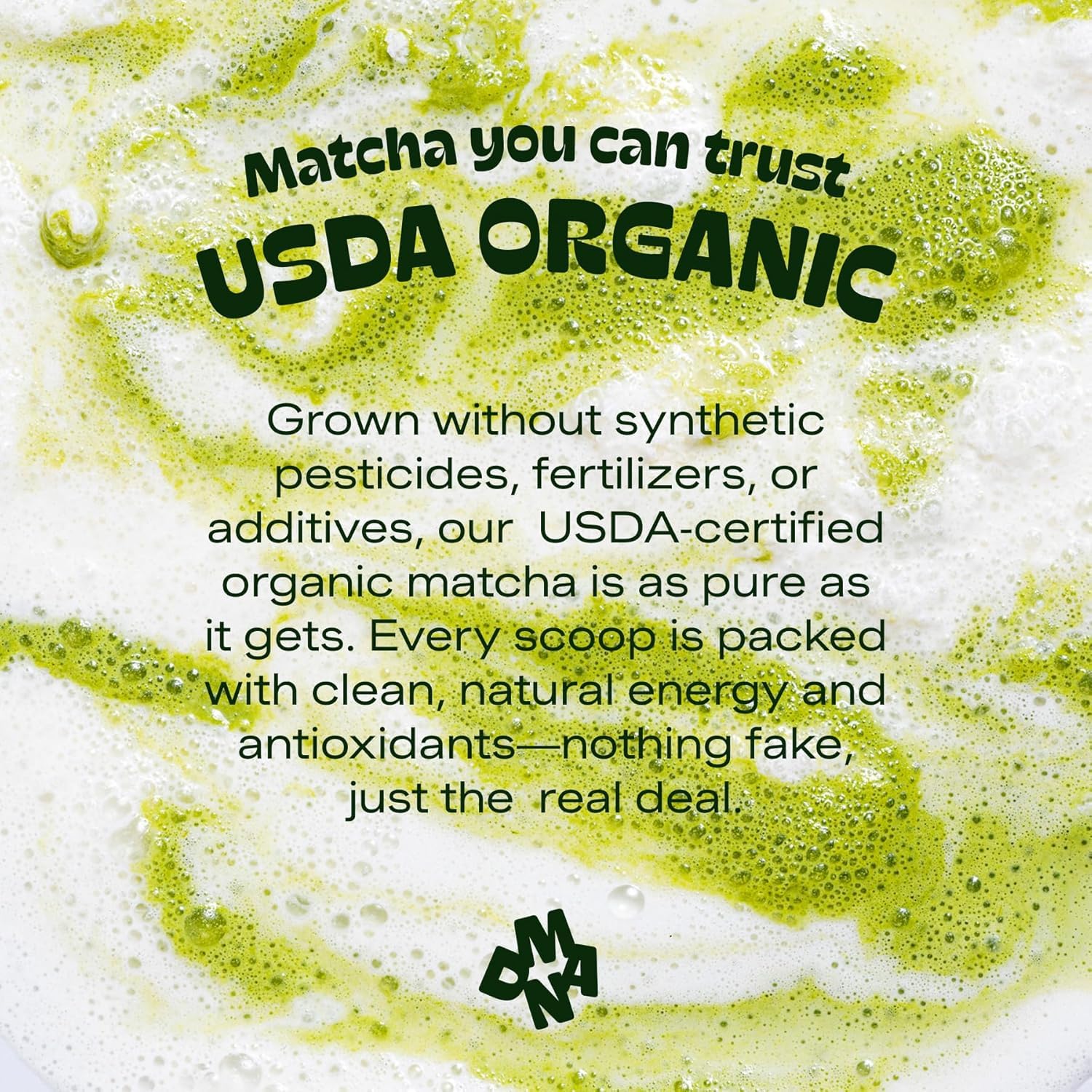 USDA Organic Matcha Green Tea Powder - Culinary Grade, High in Antioxidants, 160 Ounce Bulk Bag | Perfect for Smoothies, Baking & Lattes