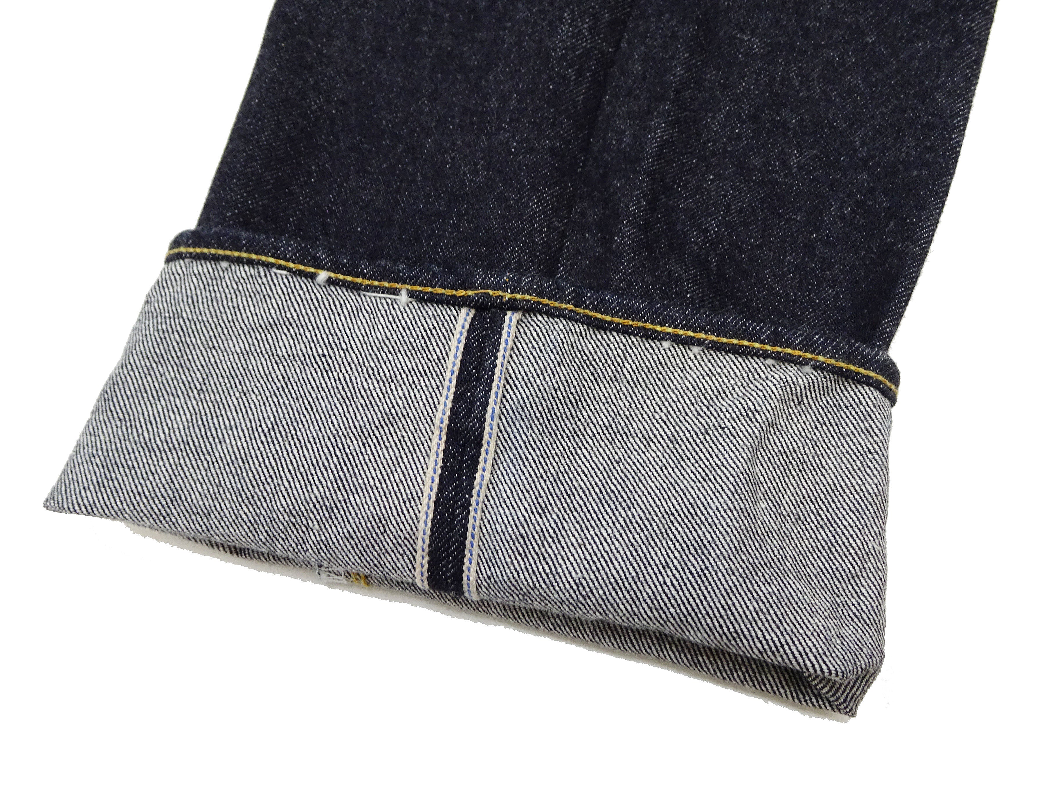 Studio D'artisan Men's Regular Straight Fit 15oz Japanese Selvedge Denim Jeans - Button Fly, One Wash (SDA SD-101) | Premium Raw Denim for Casual Wear & Vintage Style