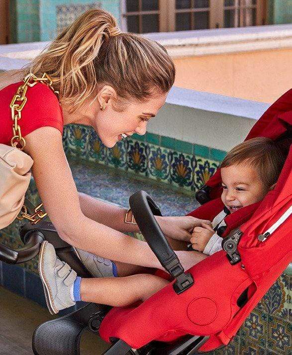 Stokke Xplory X Premium Baby Stroller - Lightweight, Adjustable & Ergonomic Design for Urban Parents | Perfect for City Walks, Shopping & Travel
