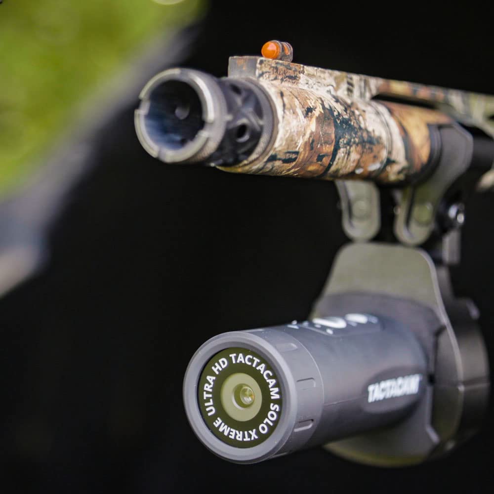 TACTACAM Solo Xtreme Action Camera - 4K Ultra HD, 1080p 60FPS, Waterproof, for Hunting, Fishing, Hiking & Outdoor Adventures - Capture Stunning Action Shots in Any Condition
