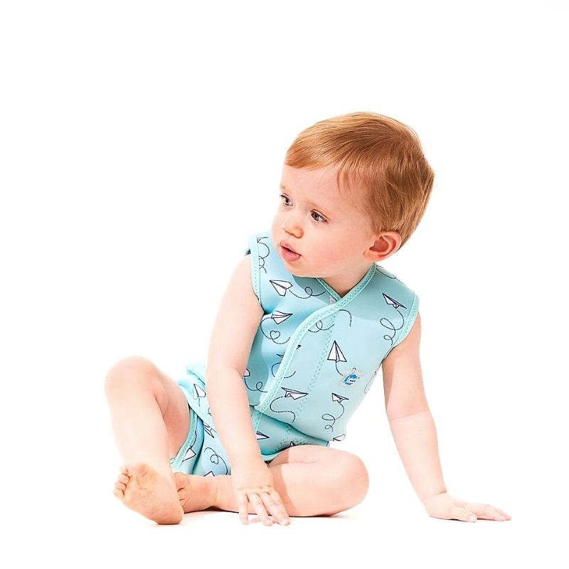 Neoprene Baby Wrap Wetsuit for Infants 0-18 Months | Warm & Comfortable Swimwear for Pool, Beach & Water Play