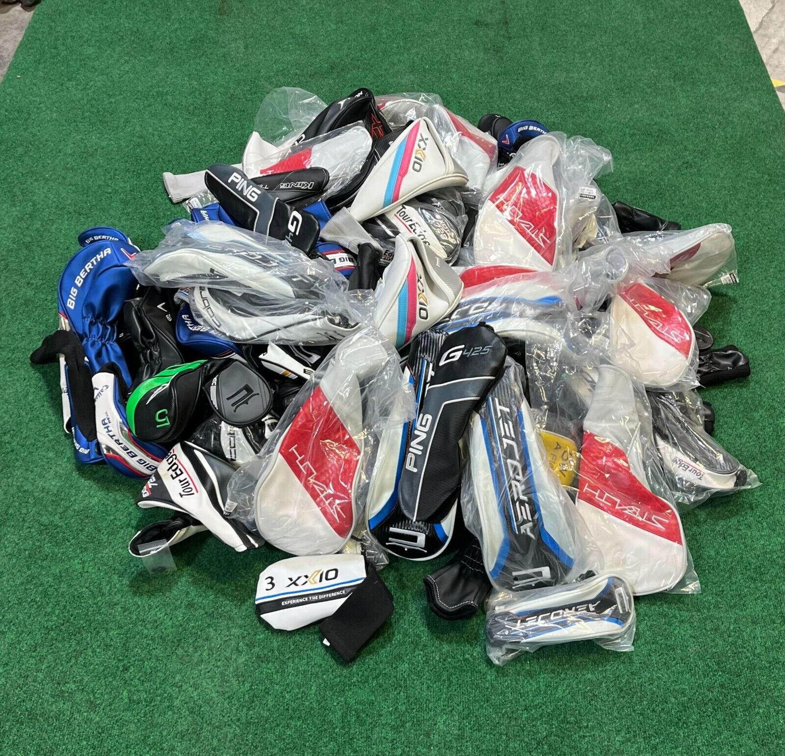 100+ Used Golf Headcovers - Premium Quality for Drivers, Woods & Irons - Perfect for Golfers, Club Protection & Course Play