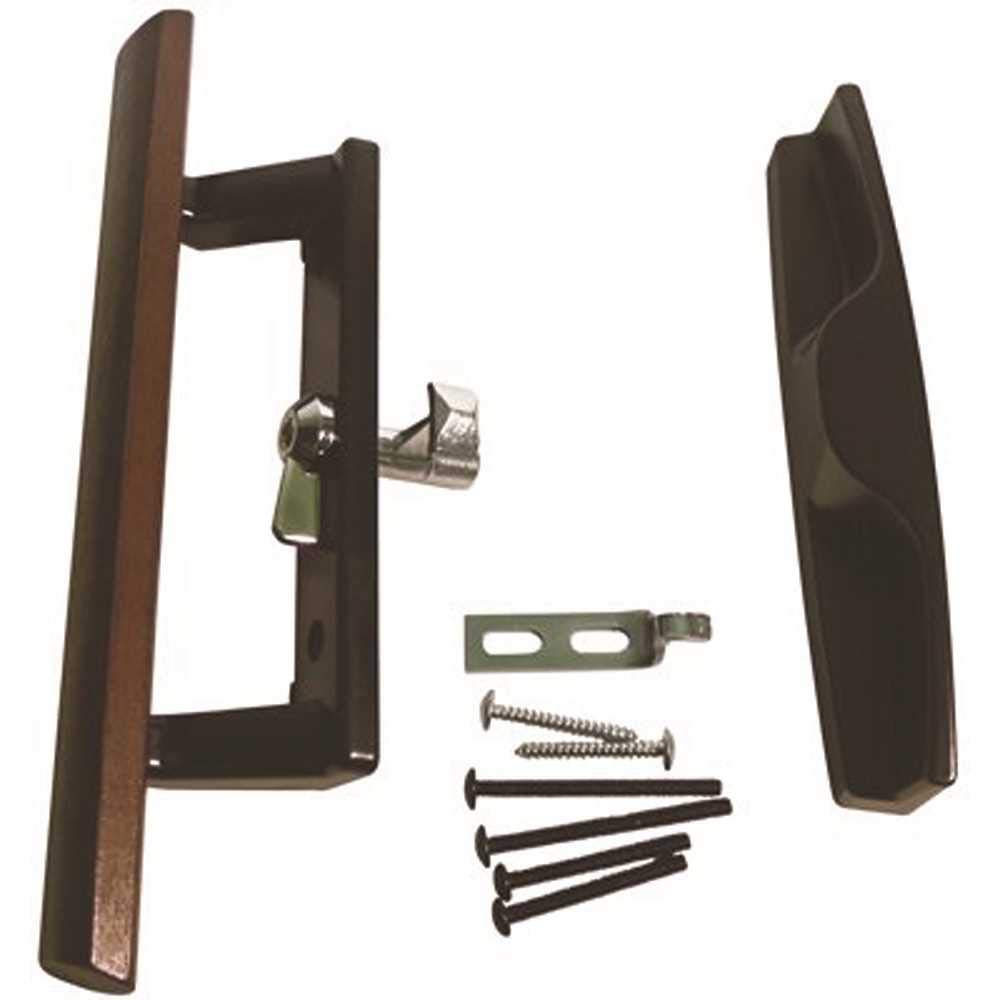 Premium Sliding Door Handle with Lock - Heavy Duty & Secure for Closet, Barn, and Patio Doors - Easy Installation & Smooth Operation