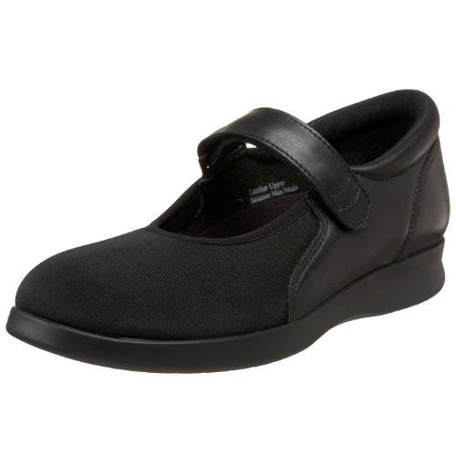 Black Leather/Stretch
