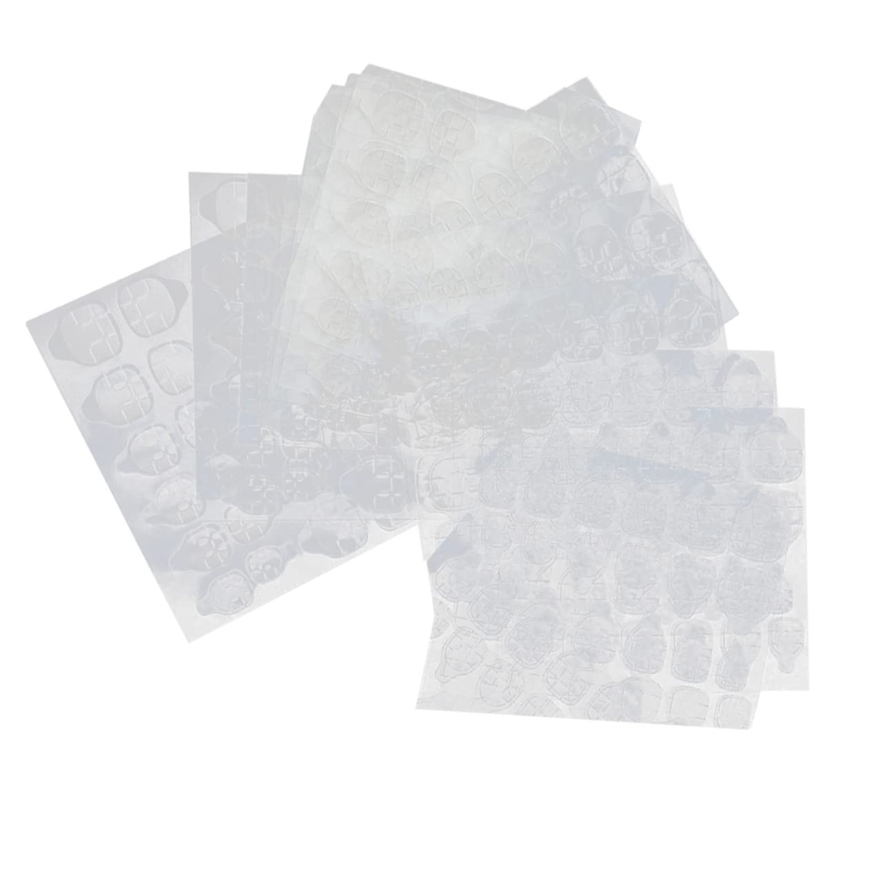 Minkissy 20 Sheets Self-Adhesive Nail Stickers - Waterproof Nail Glue Stickers for DIY Manicure, Salon Quality Fake Nails | Perfect for Parties, Weddings, and Everyday Wear