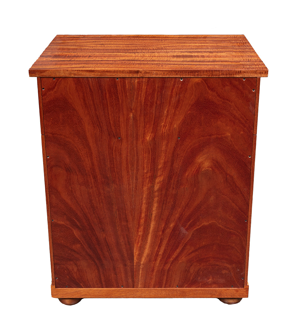 Queen Emma Nightstand - Elegant Wooden Bedside Table with Drawer for Bedroom Decor, Perfect for Storage & Organization | Ideal for Home, Apartment, Guest Room