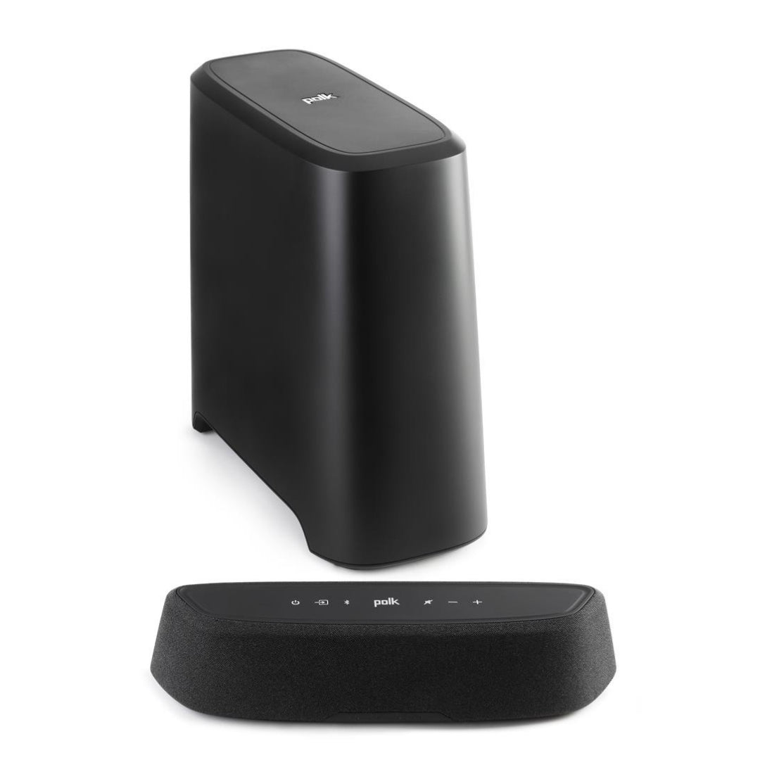 Polk MagniFi Mini AX Dolby Atmos Sound Bar with Wireless Subwoofer - Premium Compact Home Theater System for TV, Movies & Gaming - Perfect for Small Spaces & Apartments