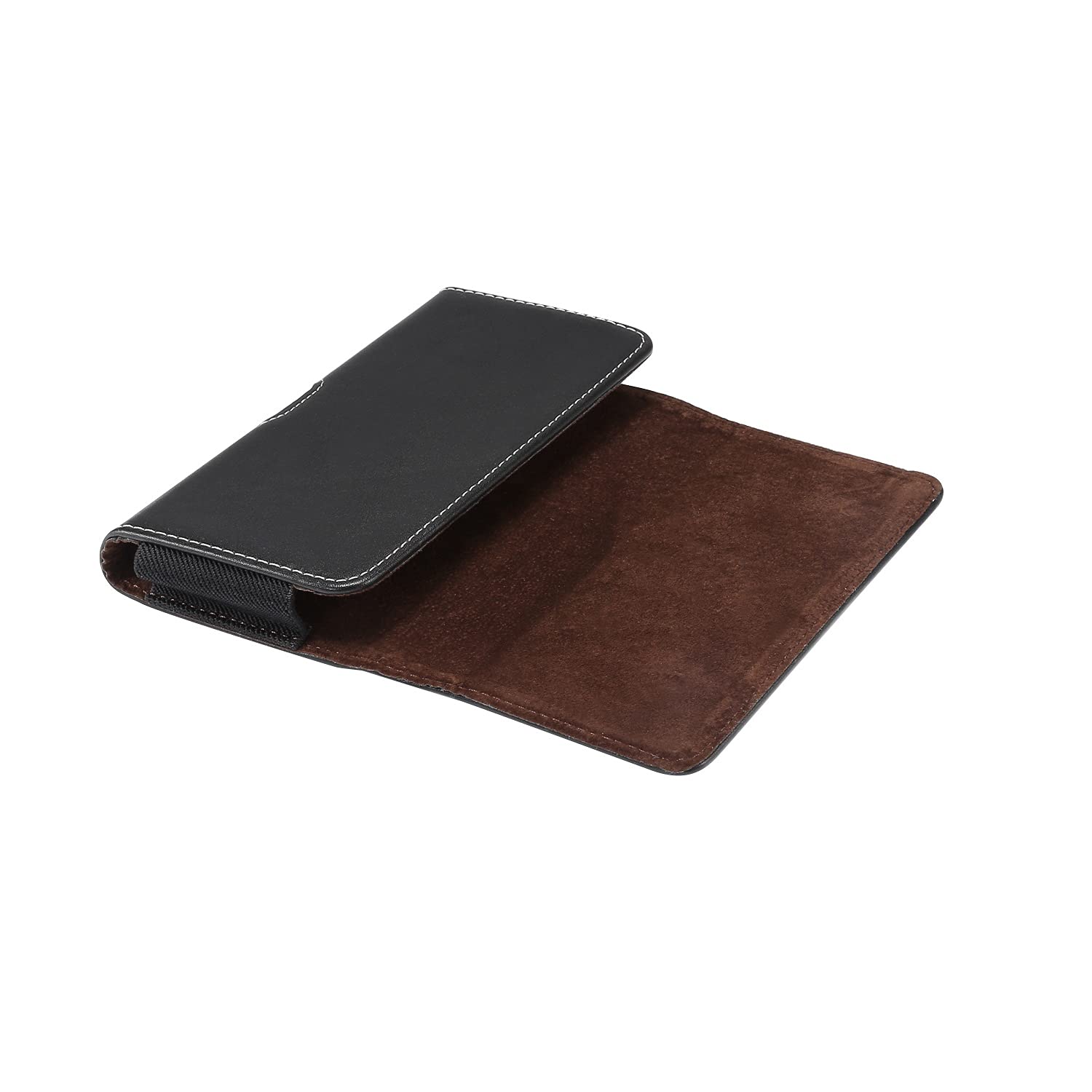 Premium Leather Phone Pouch Holster Case for iPhone 11 Pro/XS/X & Samsung S10e/S9/S8/S7/S6 Edge - Belt Loop & Clip for Secure Carry - Perfect for Work, Travel & Outdoor Activities