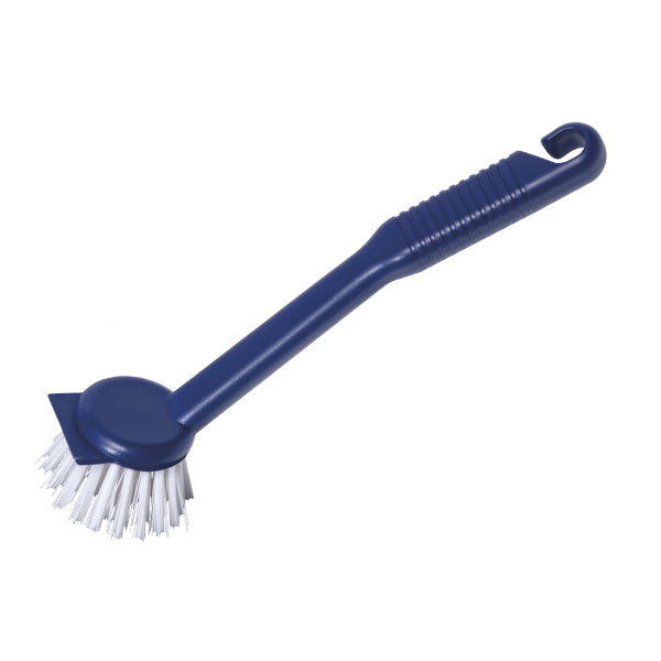 Oates DuraFresh Economy Round Dish Brush - Heavy Duty Scrubber for Pots, Pans & Dishes - Durable Kitchen Cleaning Brush with Ergonomic Handle - Perfect for Home, Restaurant & Commercial Use