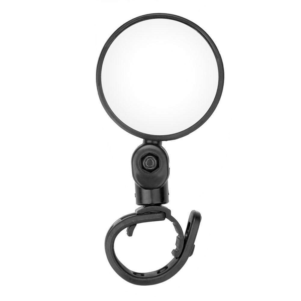 1 Pcs Mountain Bike Rear View Mirror - Wide Angle Convex Mirror for Handlebar Mount - Cycling Safety Accessories for Road & Trail Riding