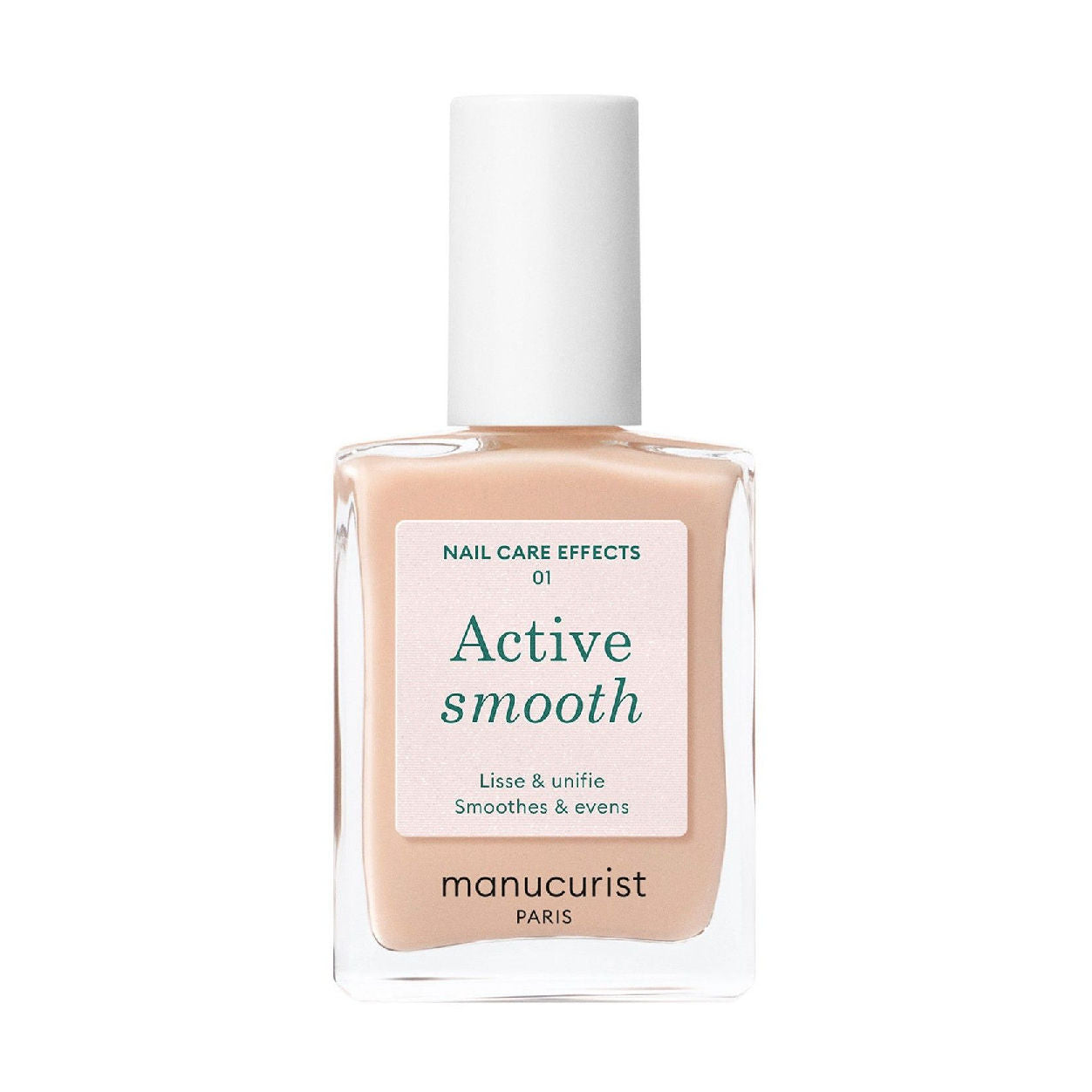 Manucurist Active Smooth 1 - Vegan Nail Polish for Strong & Healthy Nails | At-Home Manicure & Professional Salon Use