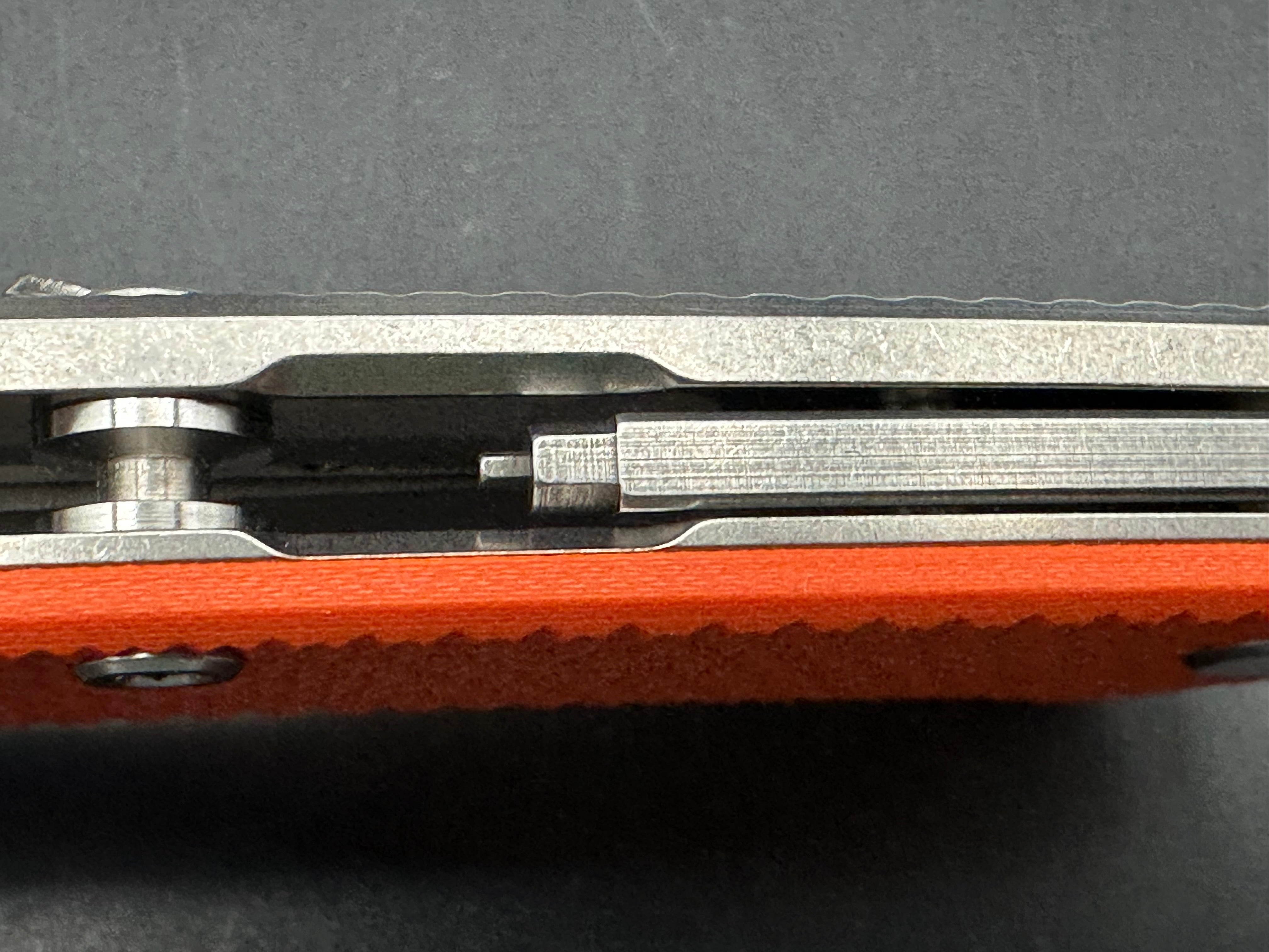 Hinderer Project X Folding Knife - Orange G10 Handle & Magnacut Blade | EDC, Camping, Survival Gear