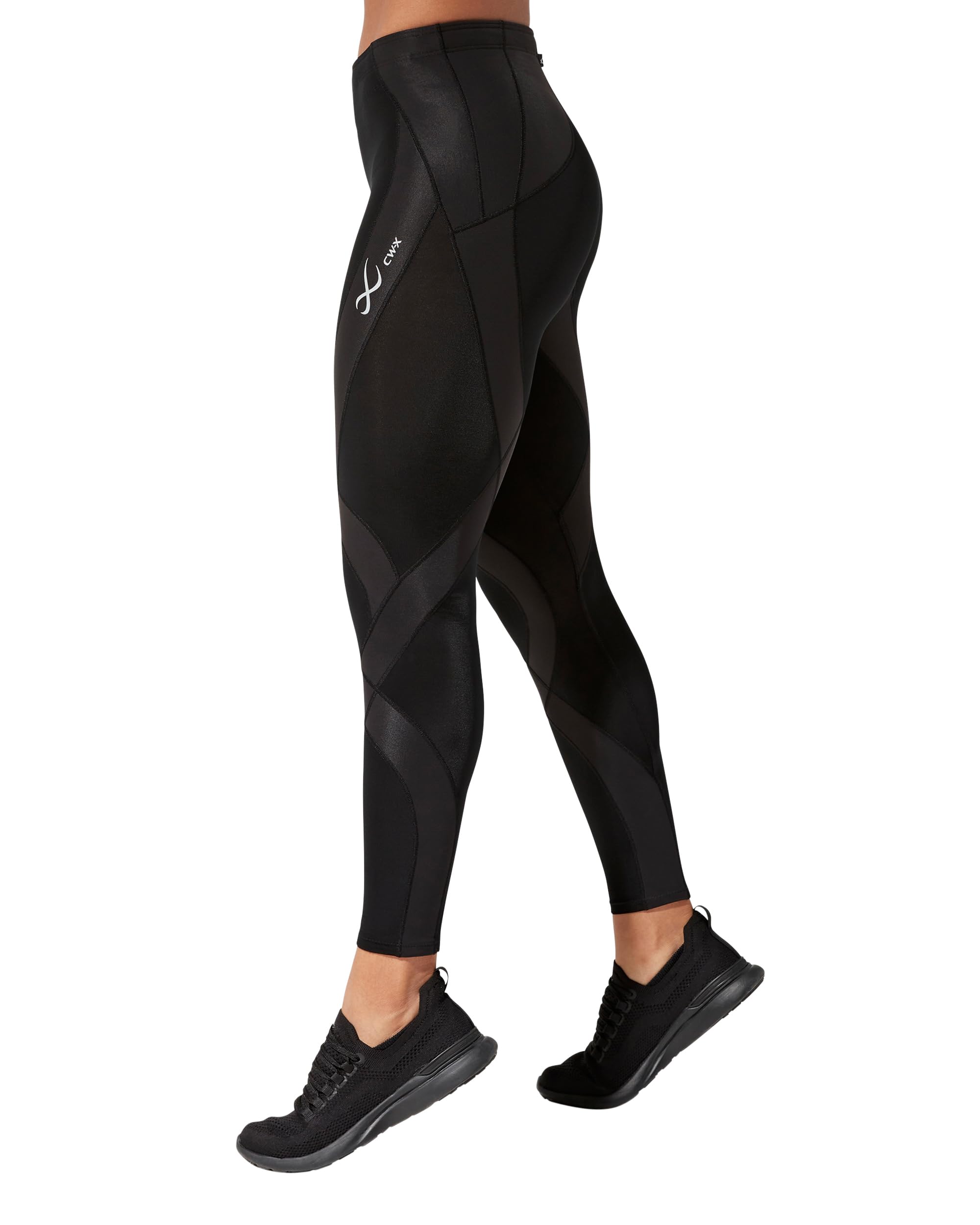 CW-X Women's Endurance Generator Compression Tights - Joint & Muscle Support for Running, Weightlifting & High-Intensity Workouts - High-Performance Workout Leggings for Athletes & Fitness Enthusiasts