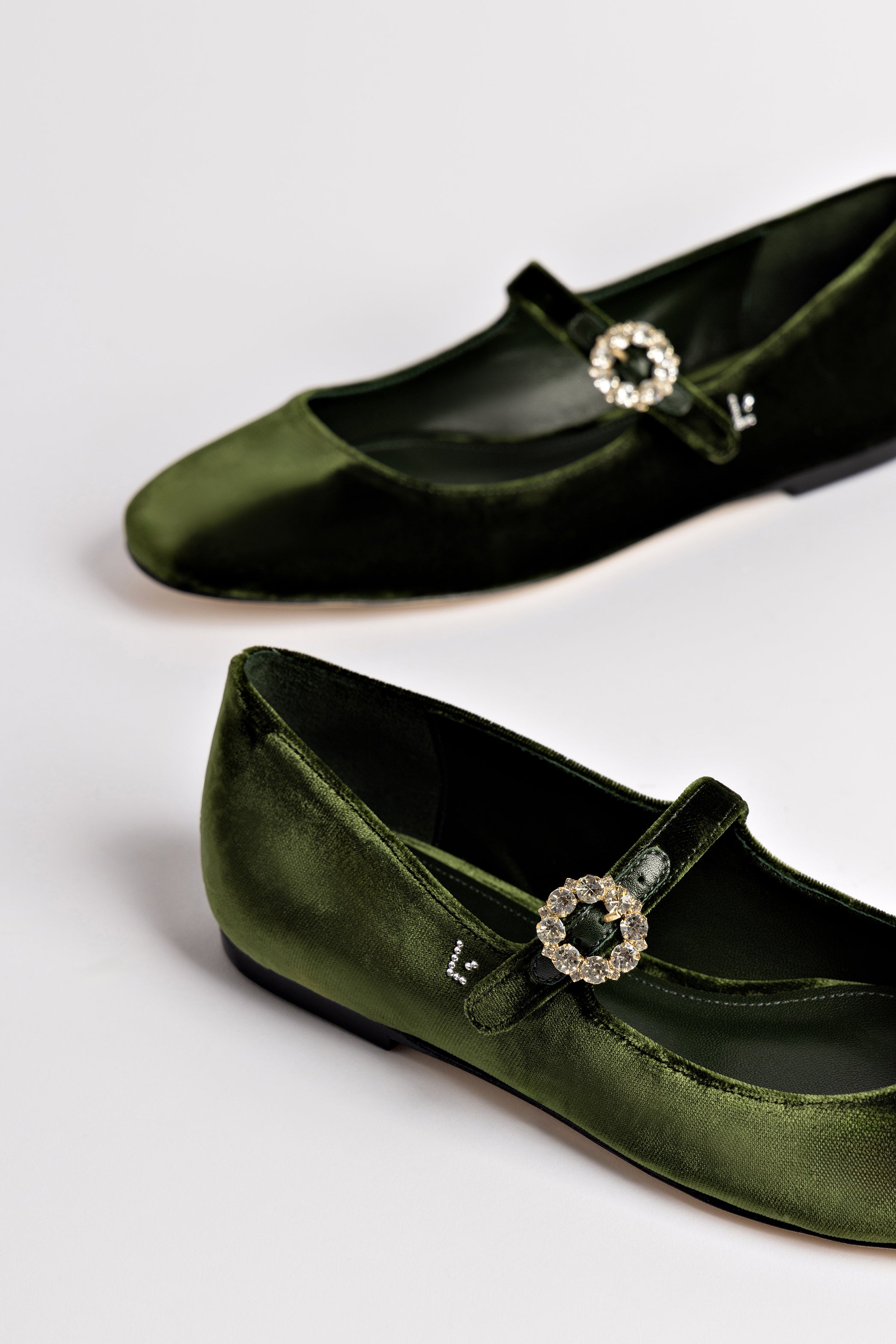 Blair Ballet Flat Shoes for Women - Comfortable & Stylish Bosco Velvet Loafers - Perfect for Work, Office, and Casual Outfits