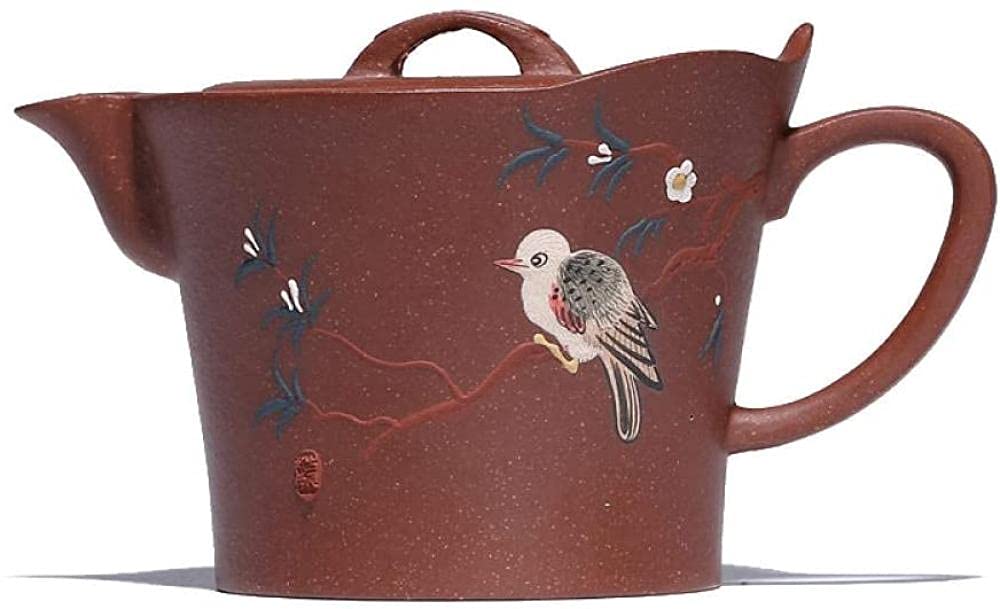 Handmade Cast Iron Teapot Set - Avon Tea Mud Painted Traditional Japanese Tetsubin for Loose Leaf Tea Brewing - Perfect for Home, Office & Tea Ceremonies