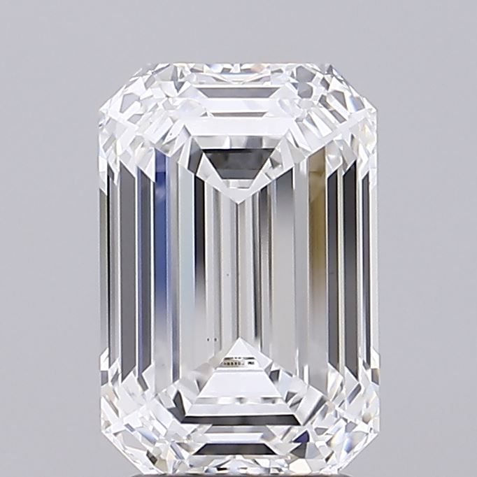 3.66 Carat E Color VVS2 Clarity Emerald Cut Lab-Grown Diamond - Perfect for Engagement Rings & Fine Jewelry