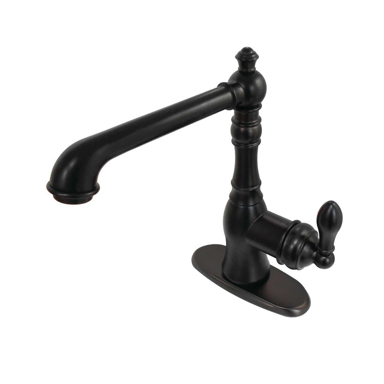 American Classic GSY7725ACL Single Handle 3-Hole Deck Mount Bar Faucet in Oil Rubbed Bronze - Perfect for Kitchen, Wet Bar, and Outdoor Entertaining Areas
