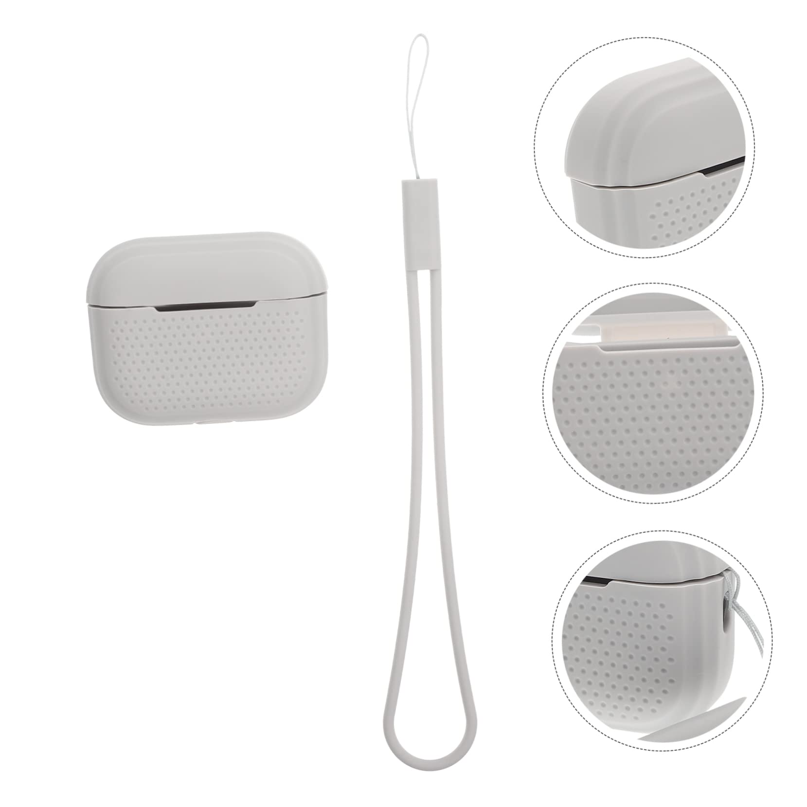 OSALADI 2-Pack Protective Earphone Case - Durable Earbuds Storage Box with Decorative Design, Portable Carrying Sleeve for AirPods & Wireless Earbuds - Perfect for Travel, Gym & Daily Use