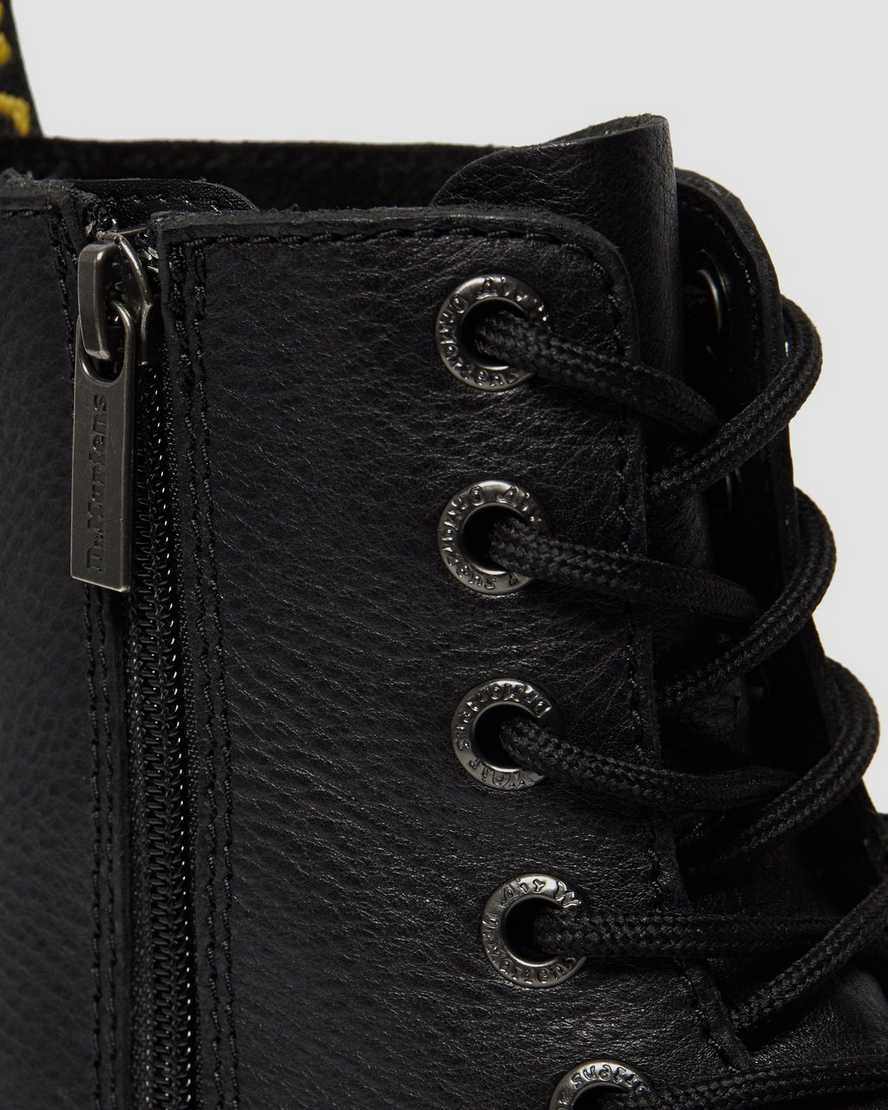 Dr. Martens Jadon III Pisa Leather Platform Boots for Women - Chunky Sole, Vegan Leather, Comfortable & Stylish - Perfect for Punk, Goth & Streetwear Fashion