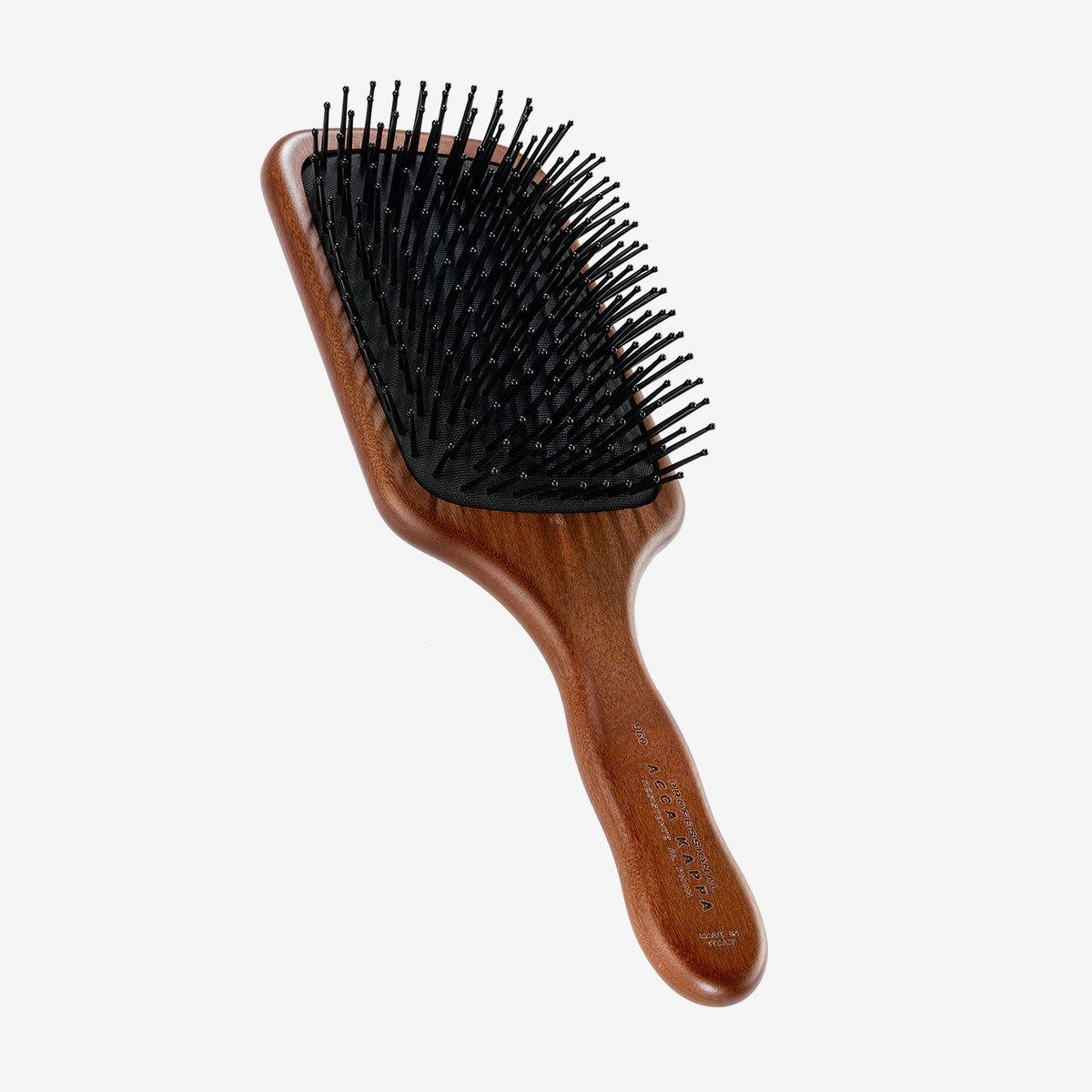 Classic Paddle Hair Brush with Pom Pins - Detangling & Smoothing Hair Styling Tool for Women & Men - Perfect for Home, Salon & Travel Use