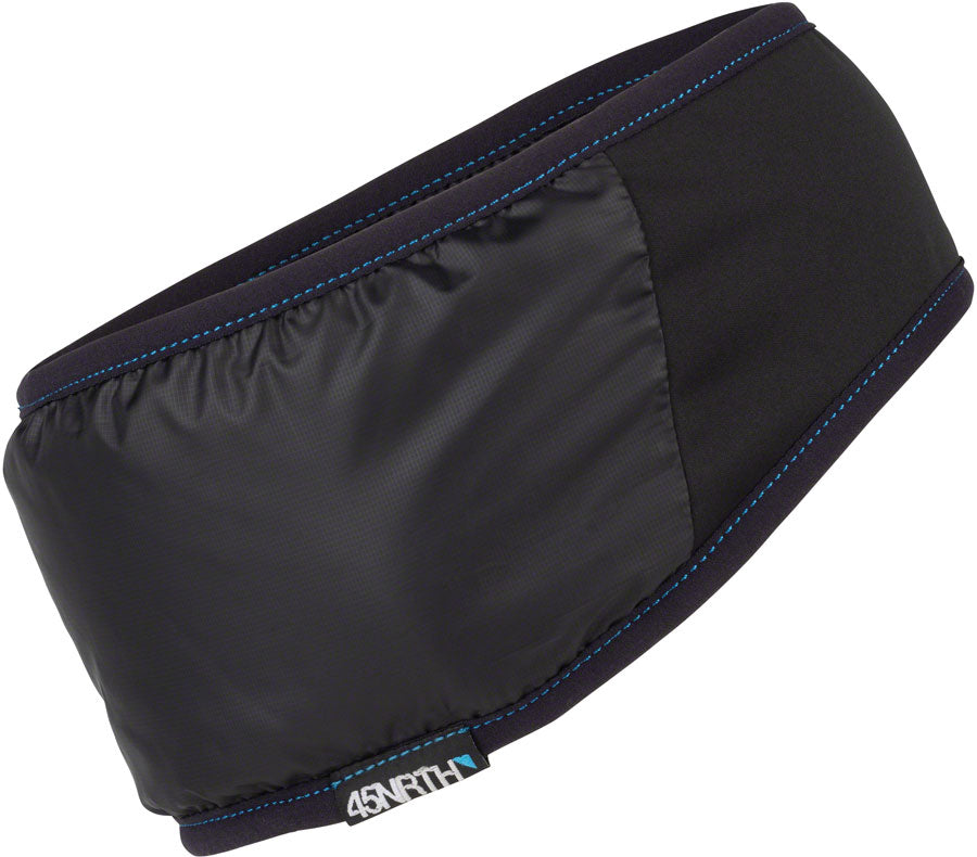 45NRTH 2024 Lavalup Insulated Headband for Winter Sports - Black, Large/X-Large - Stay Warm Skiing, Snowboarding & Outdoor Activities