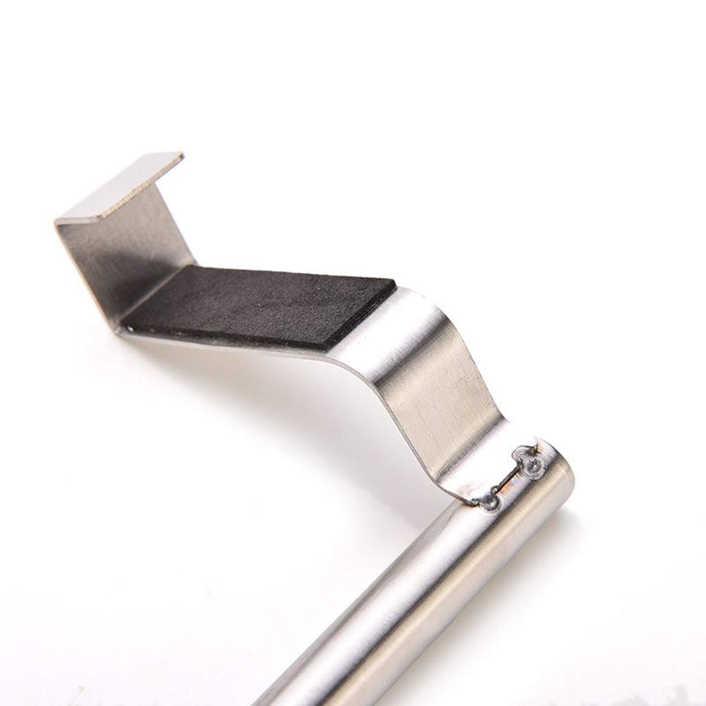 Stainless Steel Towel Bars with Hooks - 9