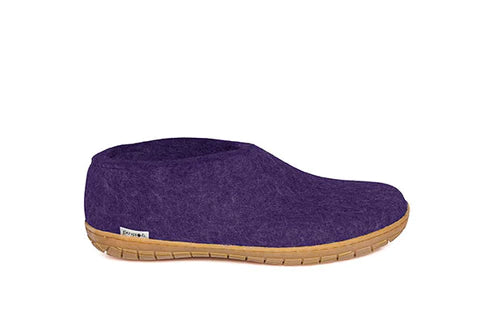 Glerups Wool Slippers with Rubber Sole - Cozy Indoor & Outdoor House Shoes for Men and Women - Perfect for Home, Office, and Relaxation