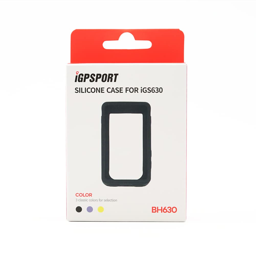 iGPSPORT Bike Computer Case for iGS630/iGS630S - Durable Silicone Protective Cover for Cycling GPS - Perfect for Mountain Biking, Road Cycling & Outdoor Adventures