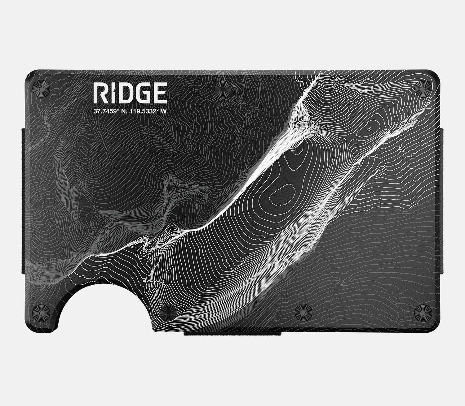 Ridge Wallet - Slim Minimalist RFID Blocking Front Pocket Wallet for Men - Perfect for Everyday Carry, Travel & Outdoor Adventures