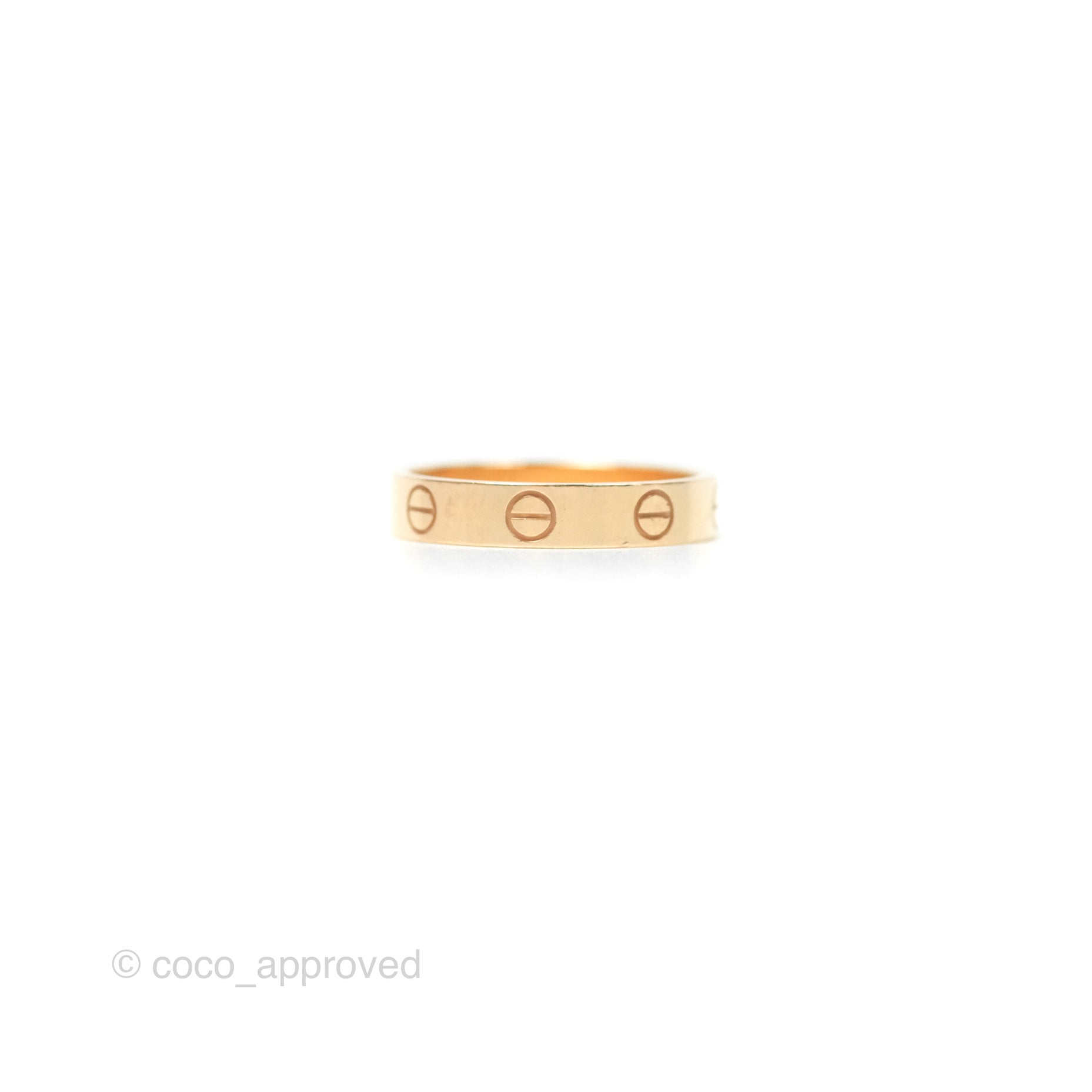 Cartier Love Band & Small Juste Un Clou Ring Set in 18K Rose Gold - Luxury Wedding & Anniversary Jewelry Gift for Her