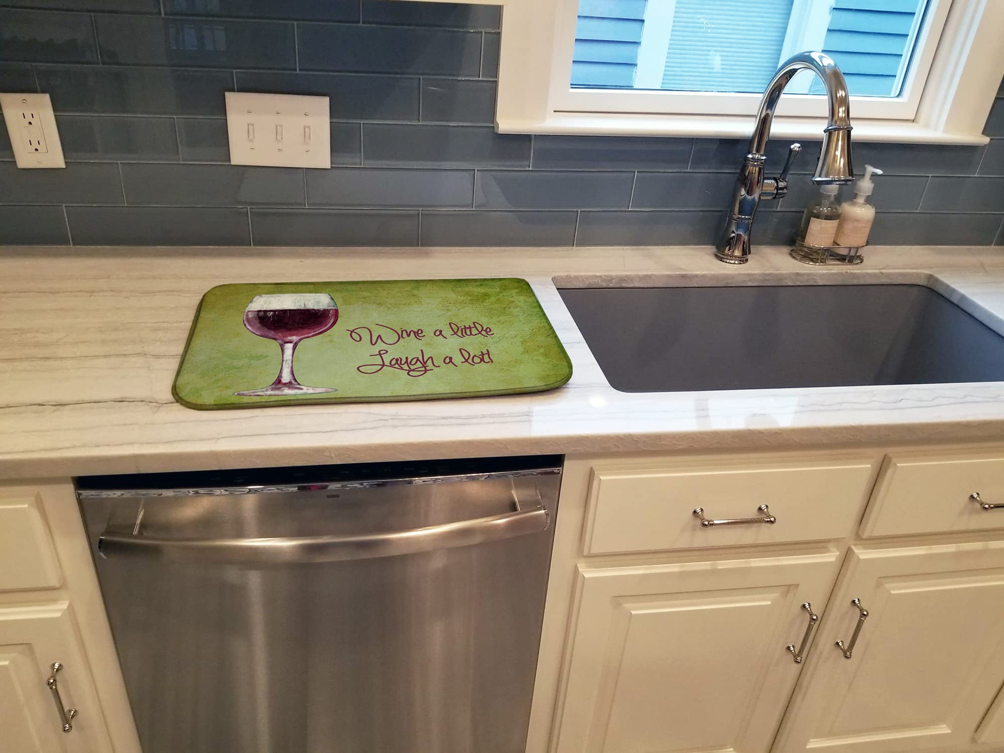 Absorbent Dish Drying Mat 14x21