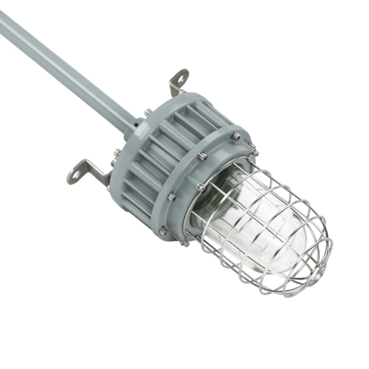 40W LED Explosion Proof Jelly Jar Light - G Series Non-Dimmable 5000K Daylight (5400LM) - 100-277V AC IP66 Rated - Hazardous Location Lighting for Oil Rigs, Chemical Plants & Industrial Facilities