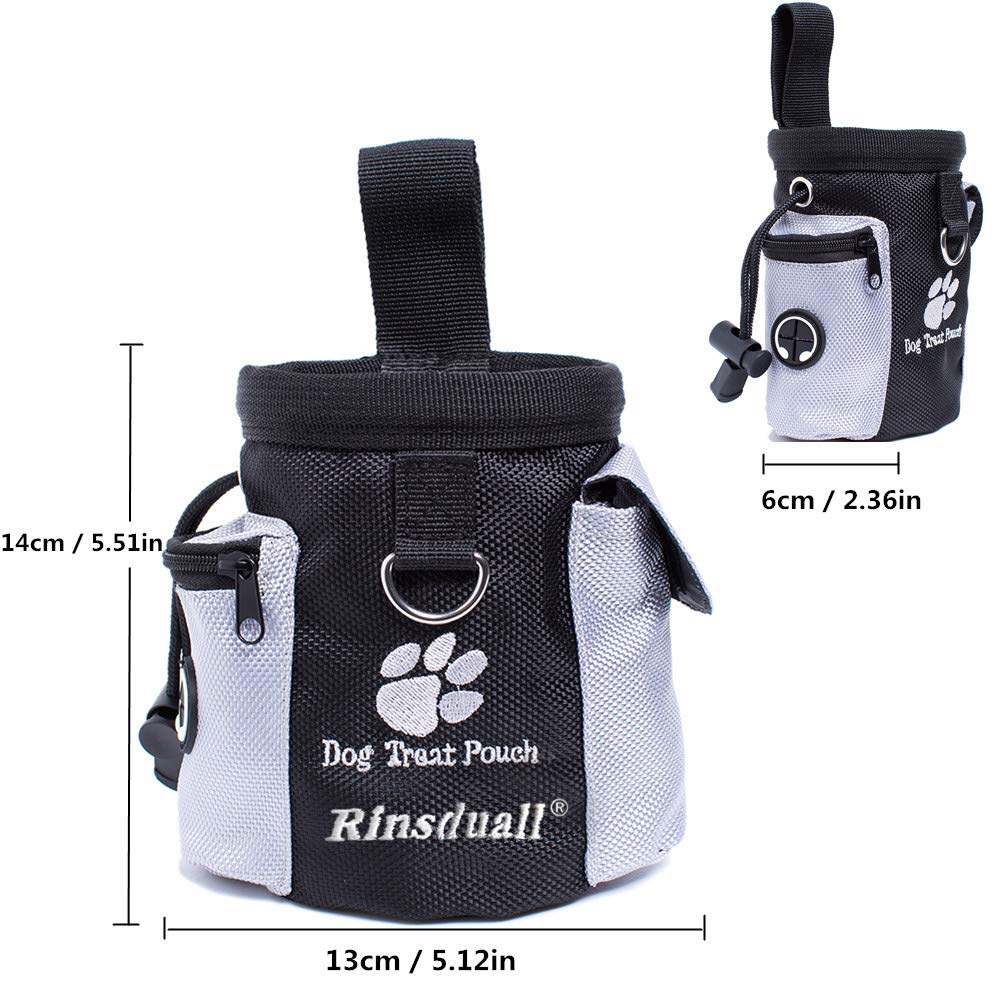 **Hands Free Dog Training Treat Pouch - Waist Bag for Dog Treats & Rewards - Perfect for Obedience Training, Walks & Outdoor Adventures**