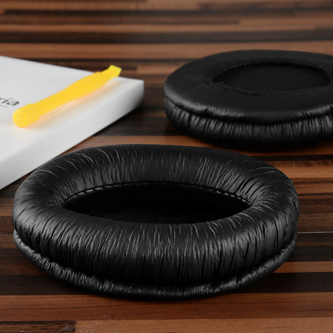 Geekria QuickFit Replacement Ear Pads for Sony MDR-RF960R MDR-RF925R MDR-RF985R Headphones - Soft Memory Foam Ear Cushions, Noise Isolation Earpads, Comfortable Headset Ear Cups Cover Repair Parts (Black) - Perfect for Gaming, Music & Home Office Use