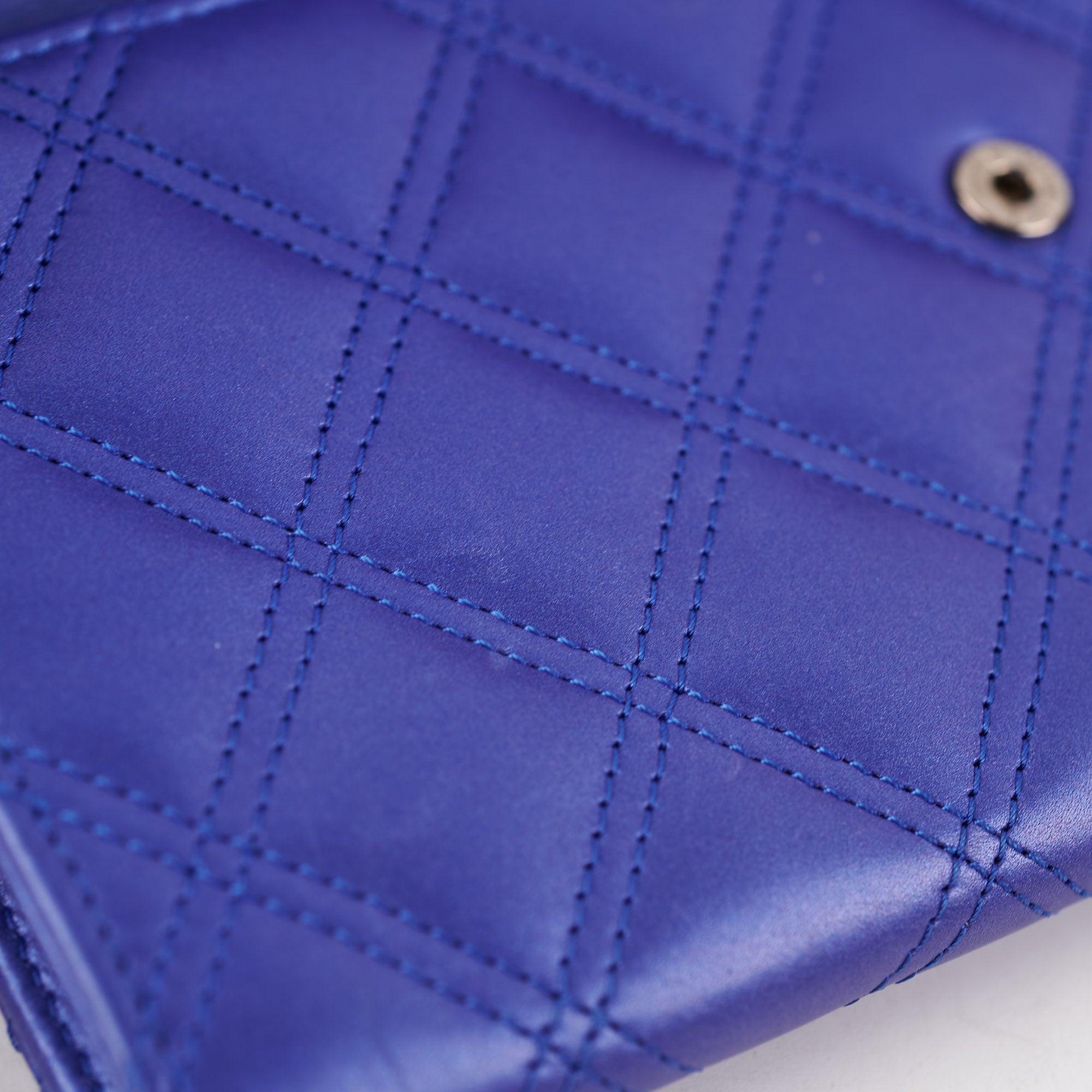 Chanel Long Wallet Blue Lambskin - Luxury Women's Leather Wallet for Everyday Use & Special Occasions