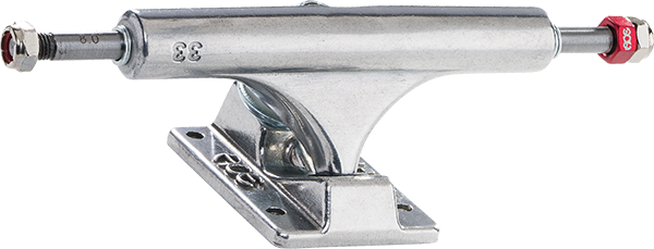 Ace AF1 Low 33/8.0 Polished Skateboard Trucks - Set of 2 - Premium Skateboard Parts for Smooth Riding & Tricks - Perfect for Street Skating, Park Riding & Skateboard Upgrades