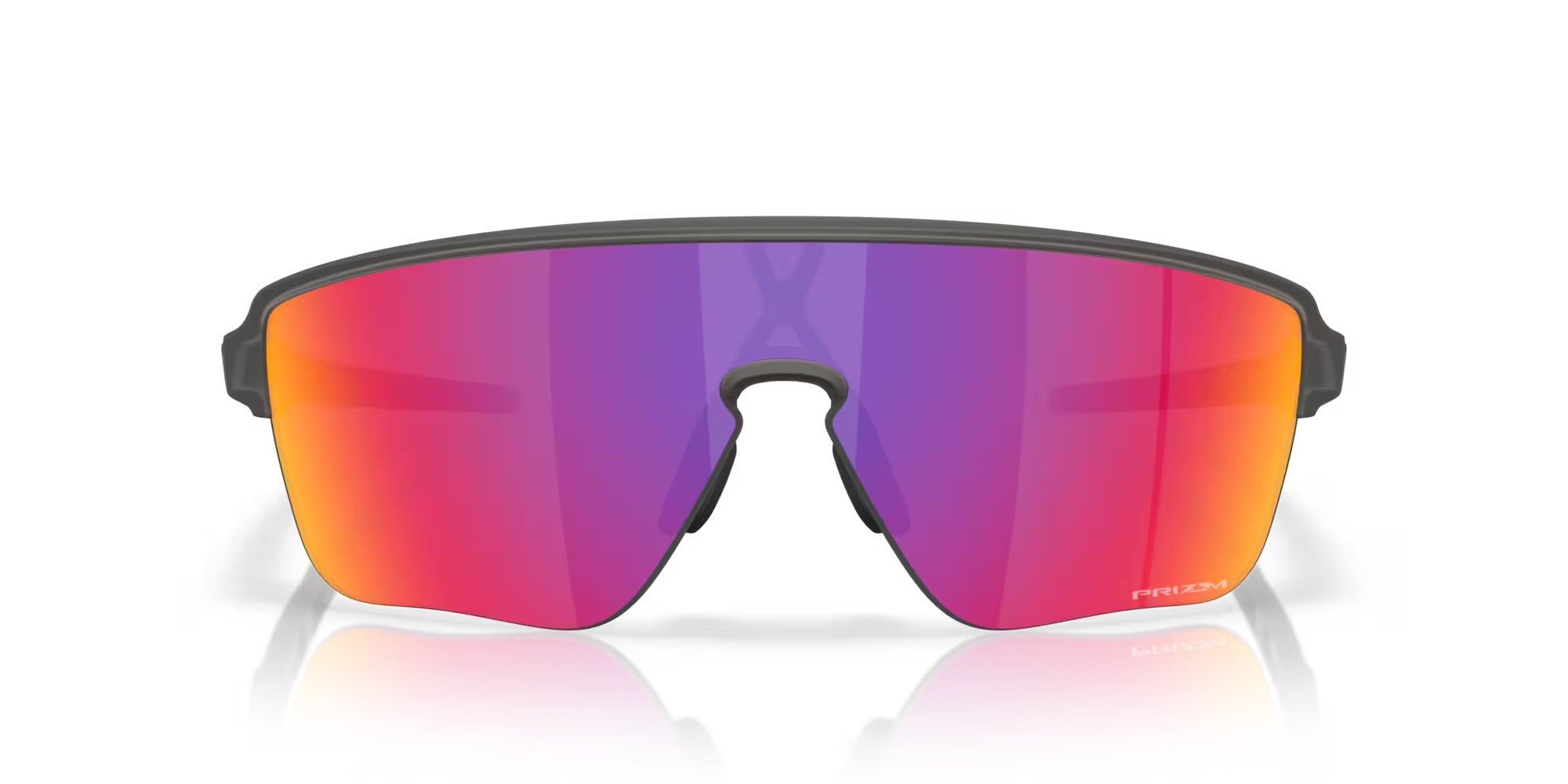Oakley Corridor SQ Sunglasses - Matte Grey Smoke with Prizm Road Lens for Enhanced Clarity & UV Protection | Perfect for Running, Cycling & Outdoor Sports