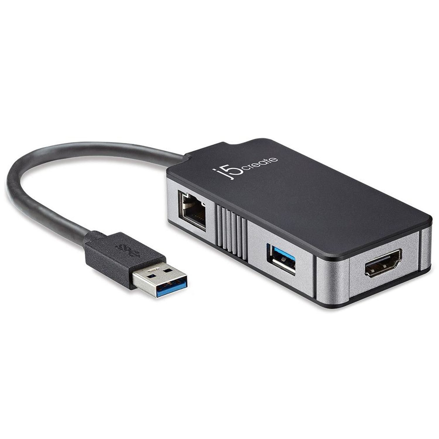 USB 3.0 Multi-Port Adapter with 4-in-1 USB C Hub - High Speed Data Transfer, HDMI, SD Card Reader - Perfect for Laptop, MacBook, Chromebook & PC Accessories