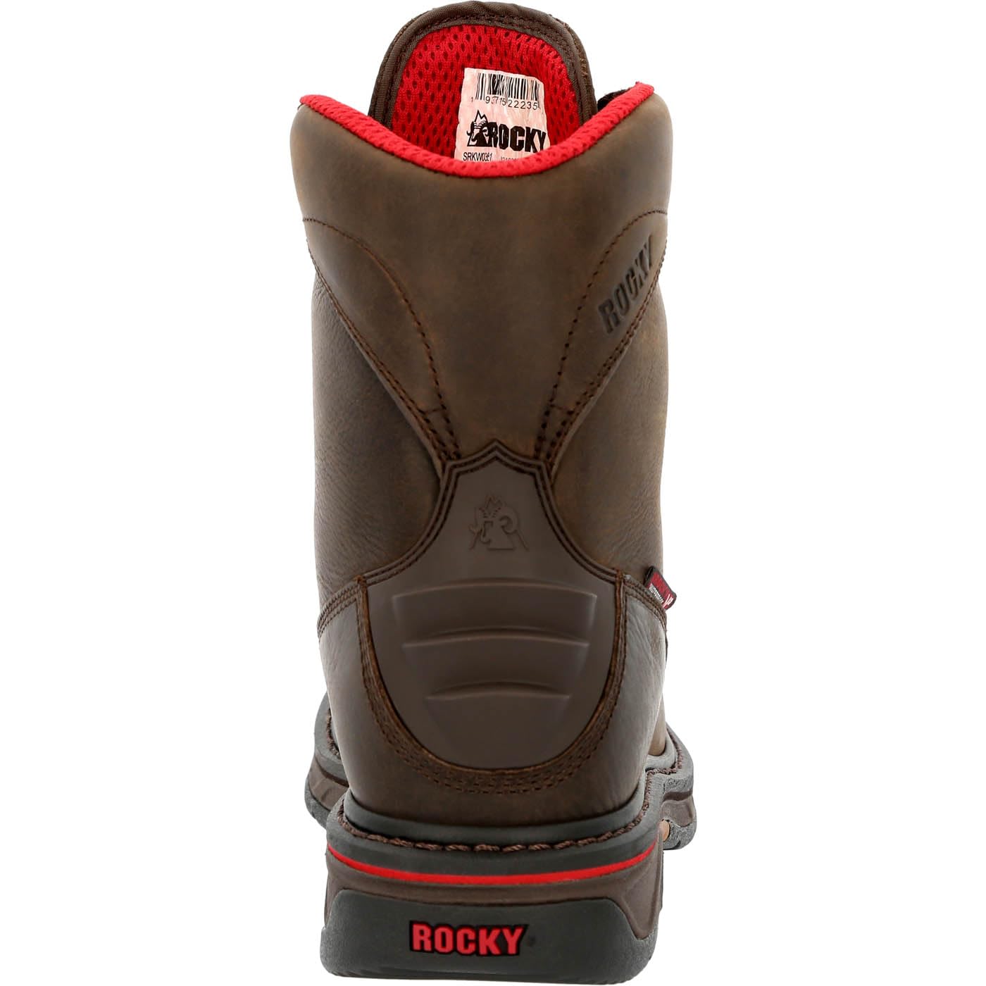 ROCKY Iron Skull Composite Waterproof Lace-Up Western Boots for Men - Durable Cowboy Boots for Outdoor Riding, Hiking & Country Fashion