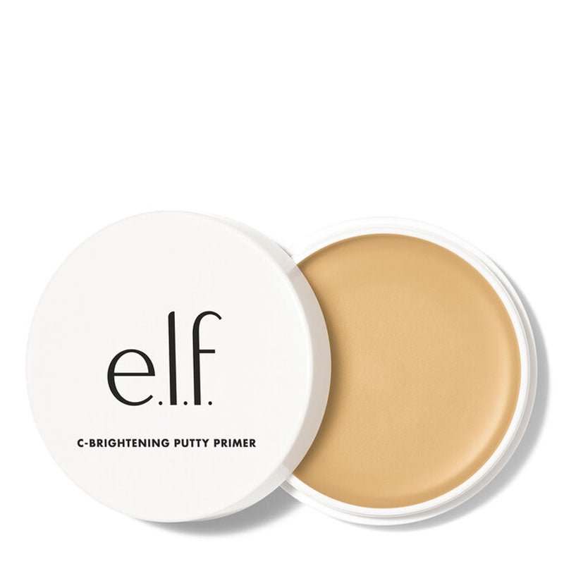 e.l.f. C Bright Putty Primer - Universal Sheer Face Primer for Glowing Skin | Perfect for Daily Makeup & Photo Shoots