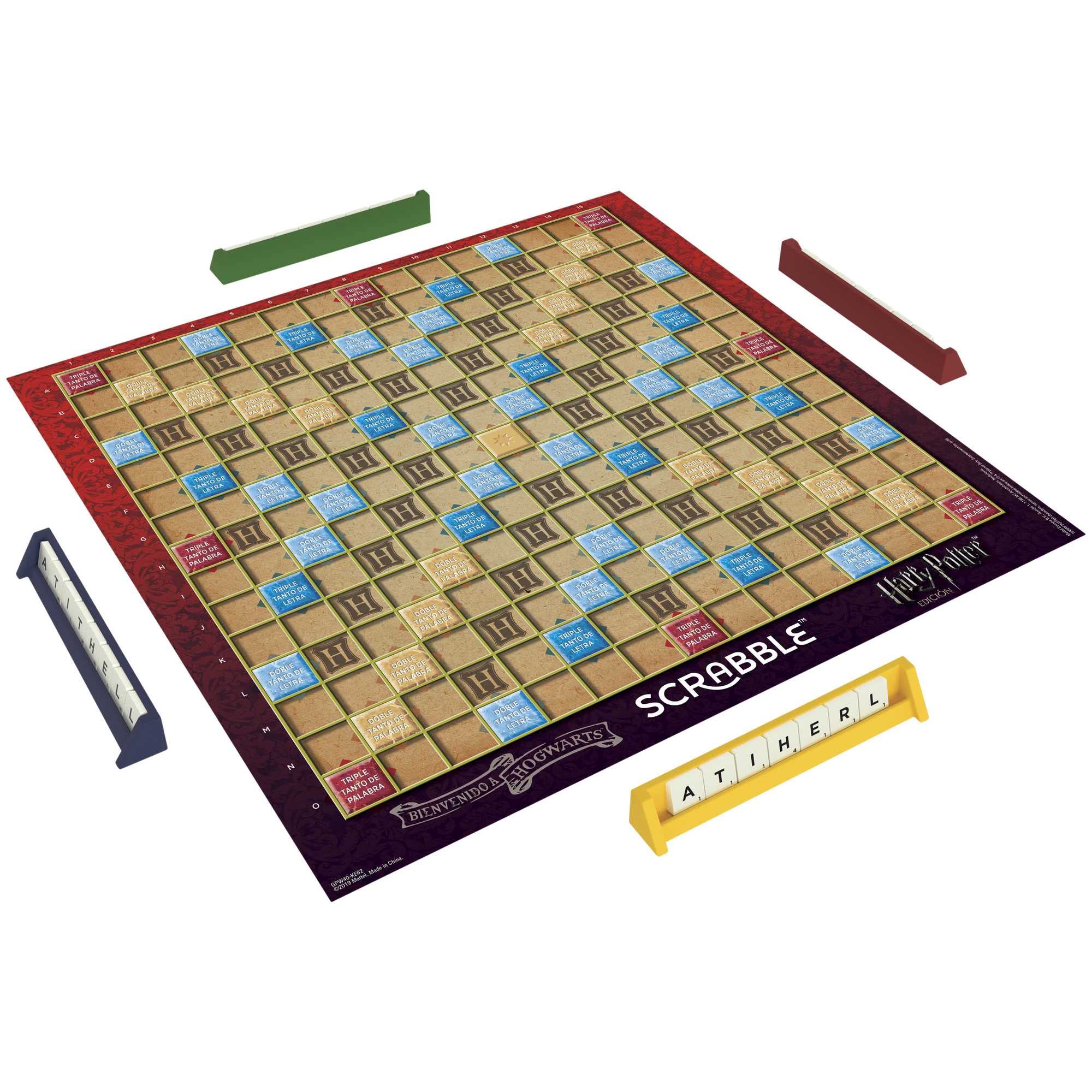 Harry Potter Scrabble Board Game by Mattel - Fun Family Game Night