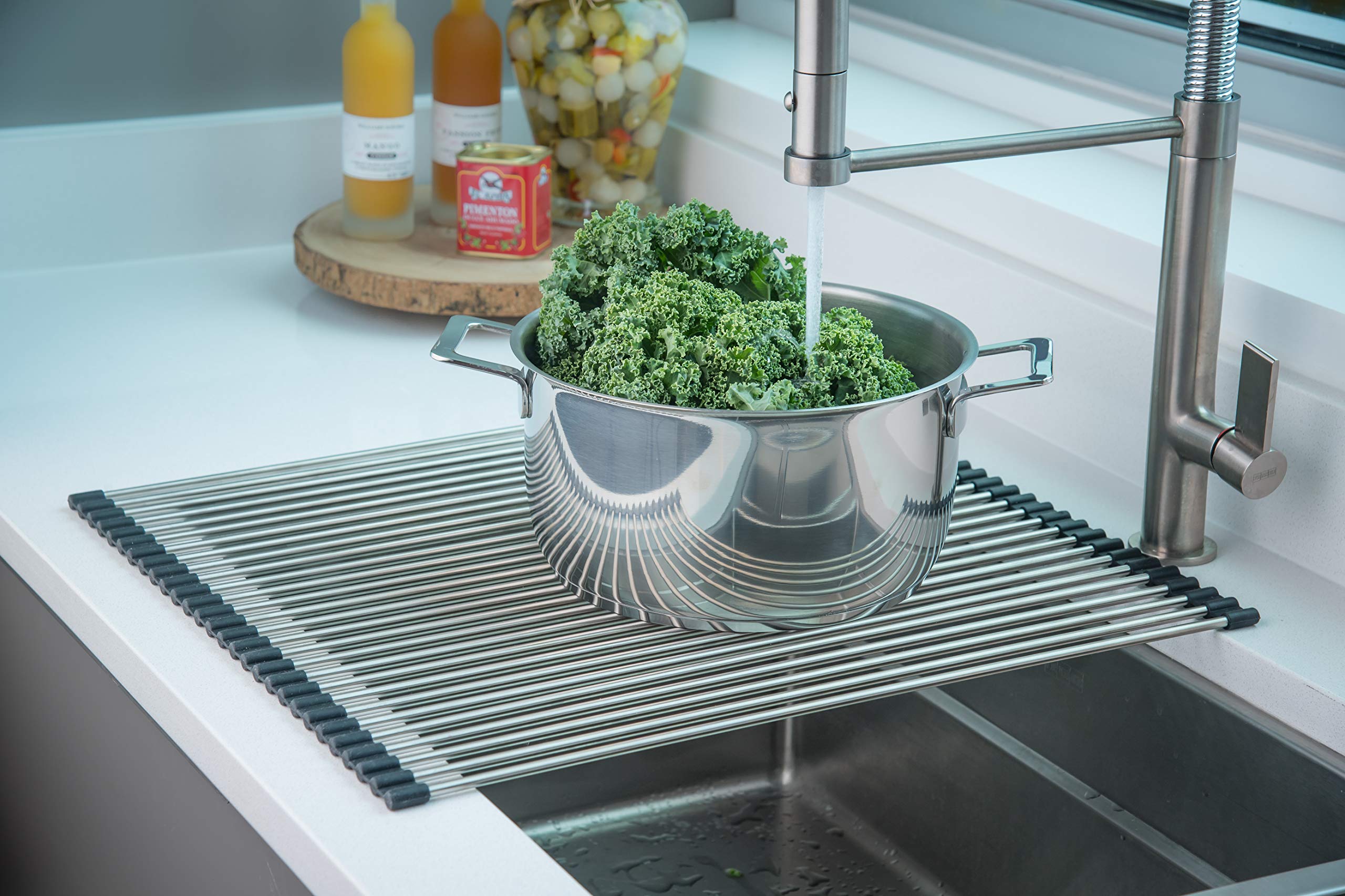 Franke CUW-36RM Stainless Steel Roller Mat for Commercial Kitchens - Durable & Easy to Clean for Food Prep, Baking & Restaurant Use