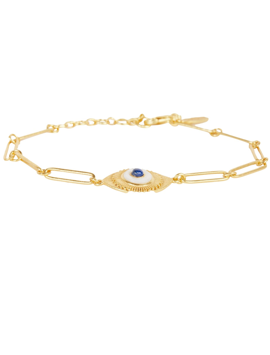 Power of the Eye Bracelet - Evil Eye Protection Jewelry for Women & Men - Spiritual Healing & Good Luck Charm - Perfect for Daily Wear, Gifts & Spiritual Practices