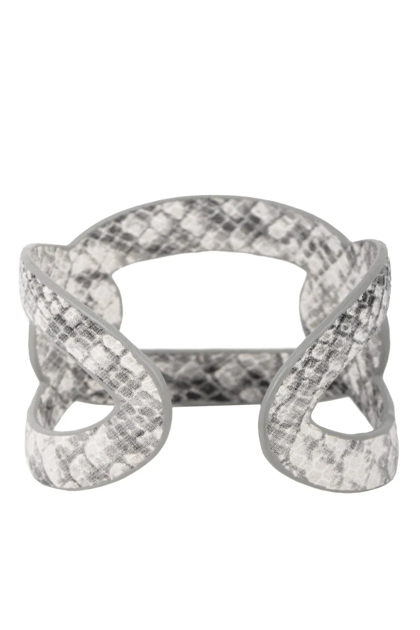 Ogee Cuff Bracelet for Women - Elegant Stainless Steel Bangle with Unique Wave Design - Perfect for Parties, Weddings & Everyday Wear